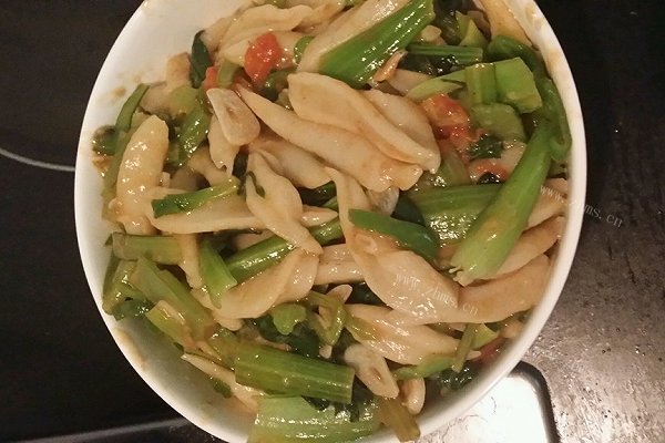 家常素炒拨鱼子