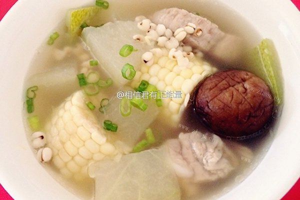 薏仁冬瓜玉米排骨汤