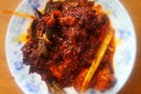 马来红咖喱鸡