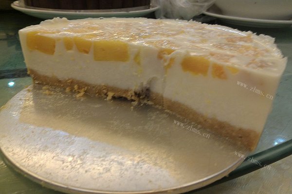 免烤芒果布丁蛋糕(8寸)