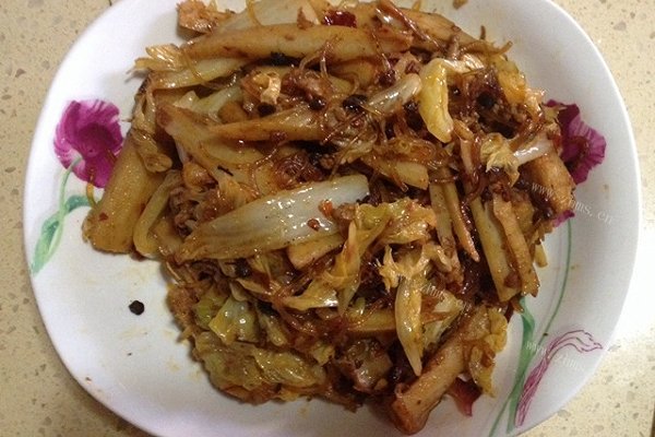 干锅白菜脆藕粉丝