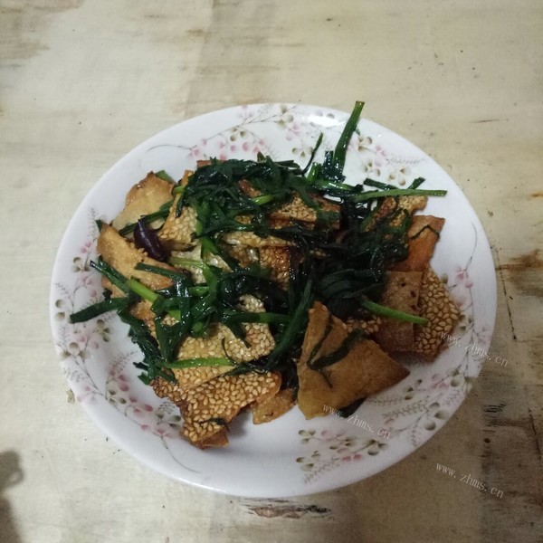 美美厨房之韭菜炒鸡蛋