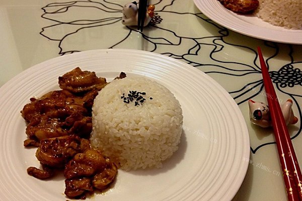 美味黑椒鸡腿饭