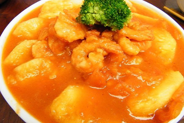 酸甜炸虾