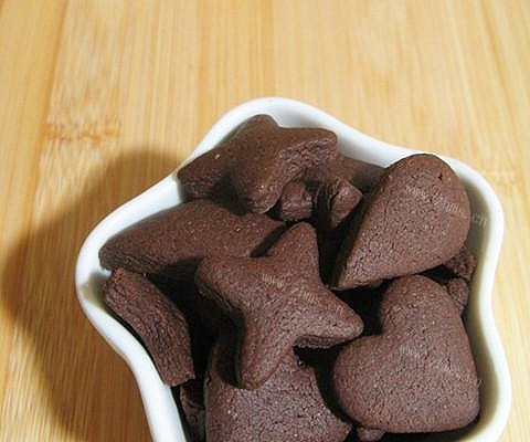 家常巧克力形状饼干