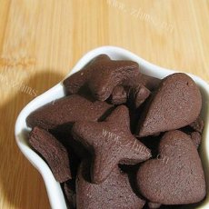 家常巧克力形状饼干