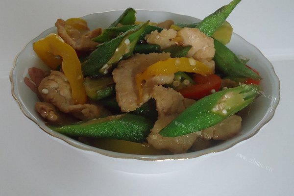秋葵炒肉