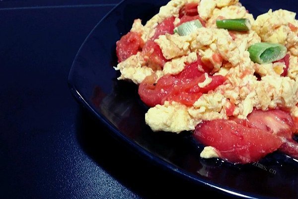 西红柿炒鸡蛋(低油低盐版)