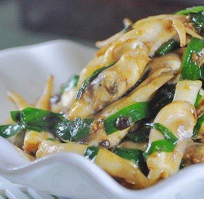 家常豉汁沙茶蛏肉