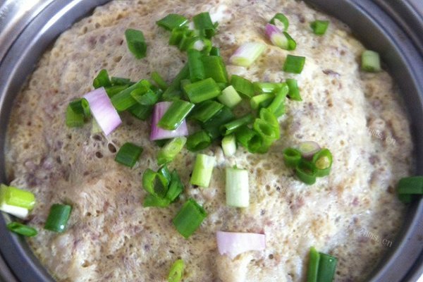 自制肉沫蒸蛋