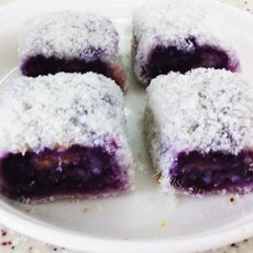 自制京味儿，紫薯凉糕