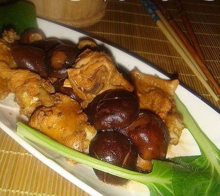 香菇鸡翅