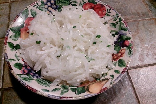 凉拌萝卜丝