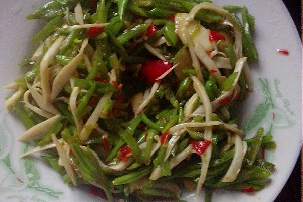 家常刀豆炒杏鲍菇