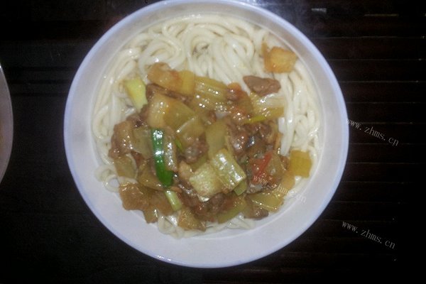羊肉山药青伴面