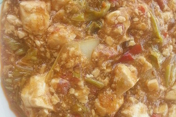 简单麻辣豆腐