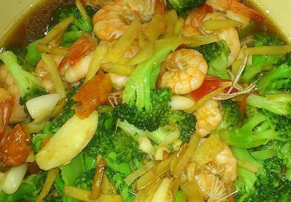 美味花菜吓肉