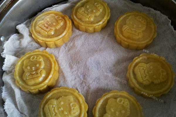 自制南瓜豆沙饼