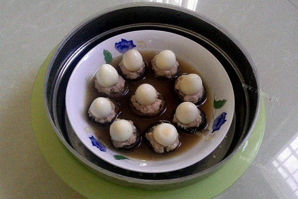 香菇浓汤蒸蛋
