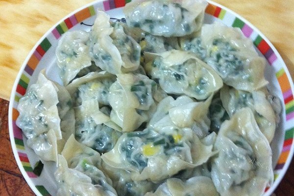 猪肉韭菜饺子