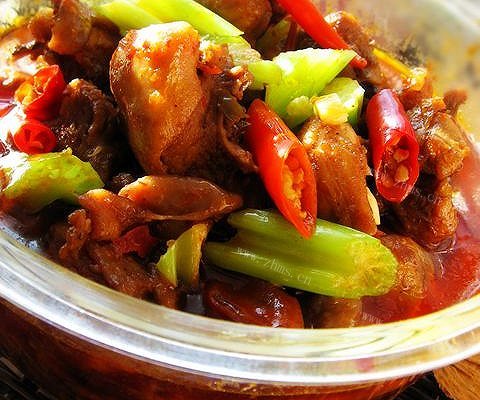 微波炉版辣子鸡