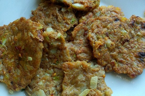 自制老干妈牛肉饼