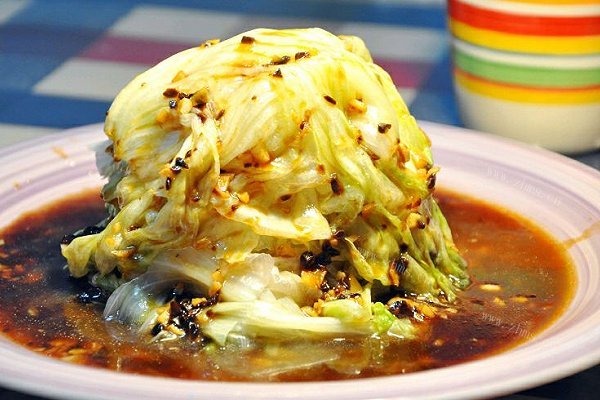 豆豉蚝油生菜「美亚粉尚」要瘦不要油