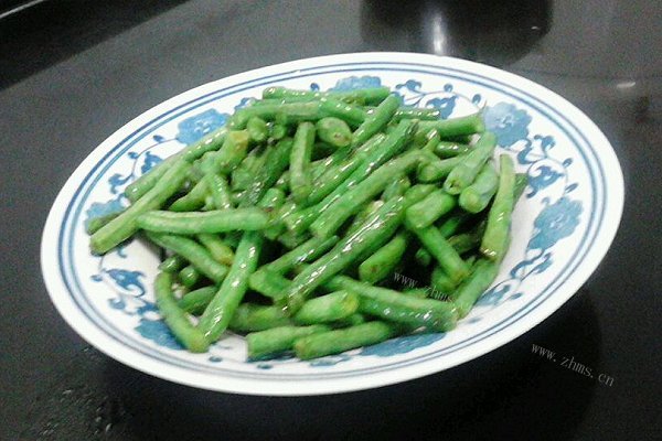 清炒豇豆