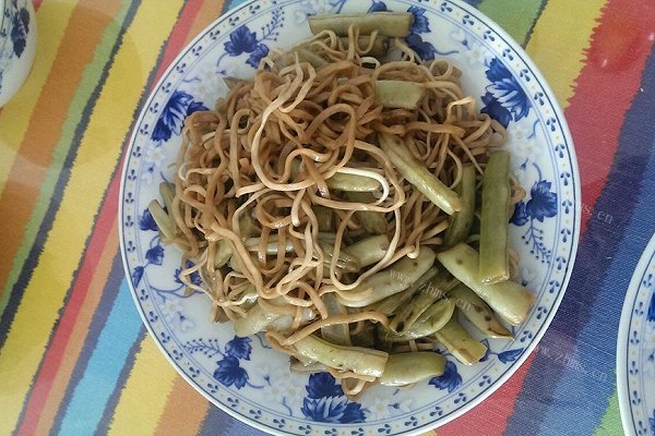 有机扁豆焖面