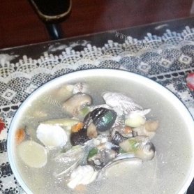 香菇花蛤汤