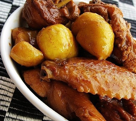 #美食记#板栗烧土鸡