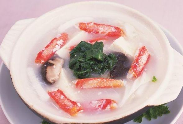家常滇味豆尖豆腐羹