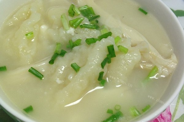 鱼汤面疙瘩汤