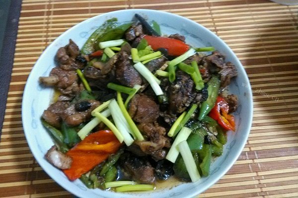 美味豆豉焖鸭