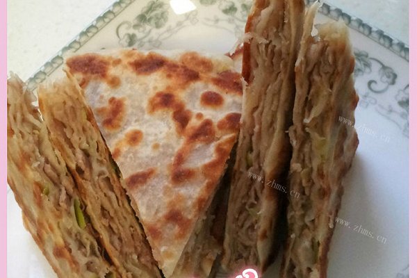 葱香猪肉馅饼