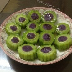 忆苦思甜-紫薯蜜苦瓜