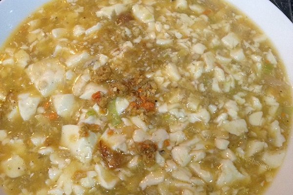蟹粉豆腐
