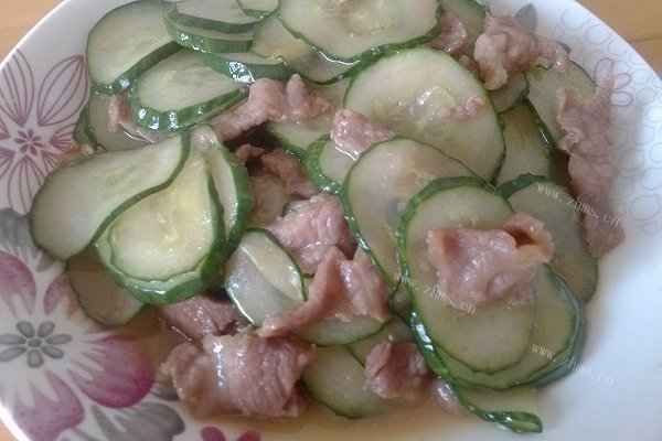 家乐上菜，家常有味-黄瓜炒肉片