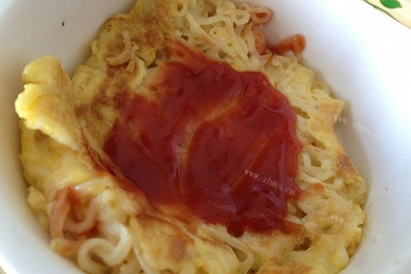 鸡蛋面条饼