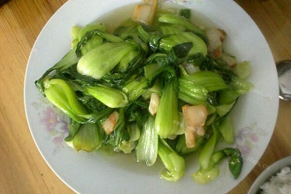 家常炒小白菜