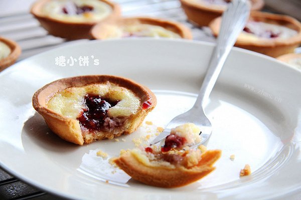 树莓酱蛋挞
