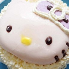 女孩最爱的Kitty酸奶慕斯蛋糕