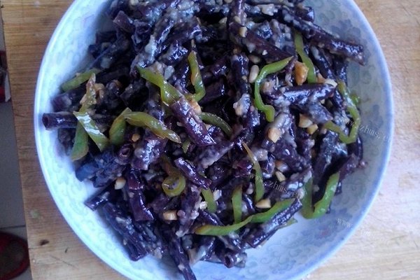 蒸豆角
