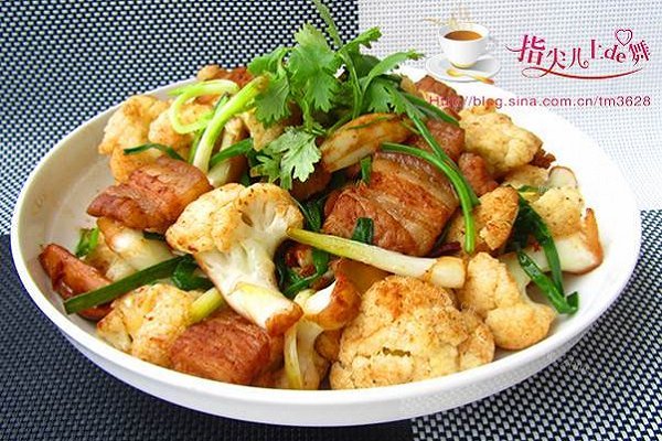 很下饭的美味家常菜-干锅花菜