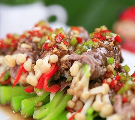金针菇肥牛卷