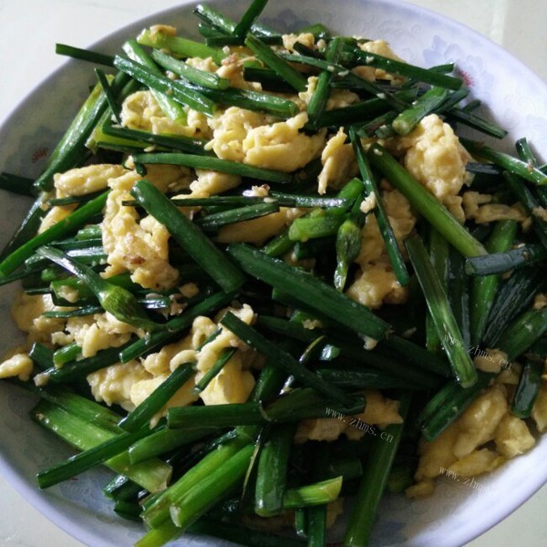口感好的韭菜炒鸡蛋