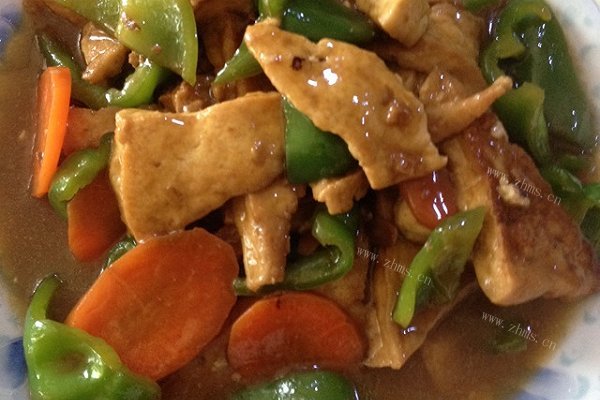 煎豆腐，家常豆腐