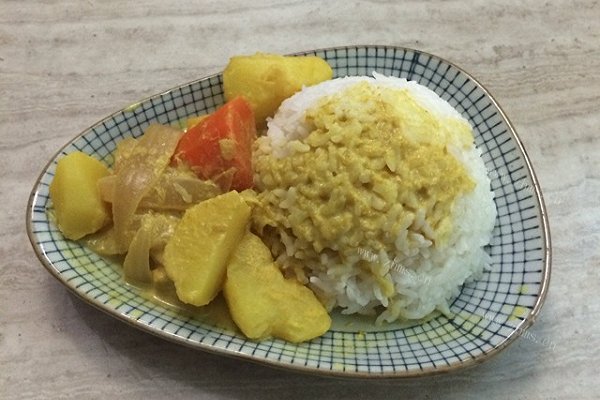 家庭简易版咖喱