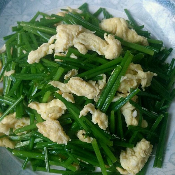 最爱的韭菜炒鸡蛋
