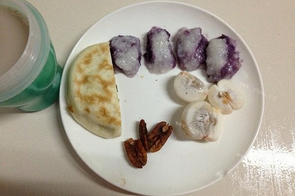 自制紫薯糯米糕